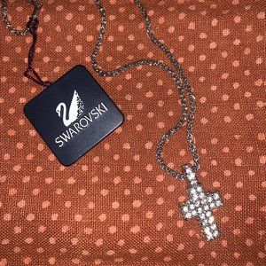 Swarovski Crystal Cross Necklace